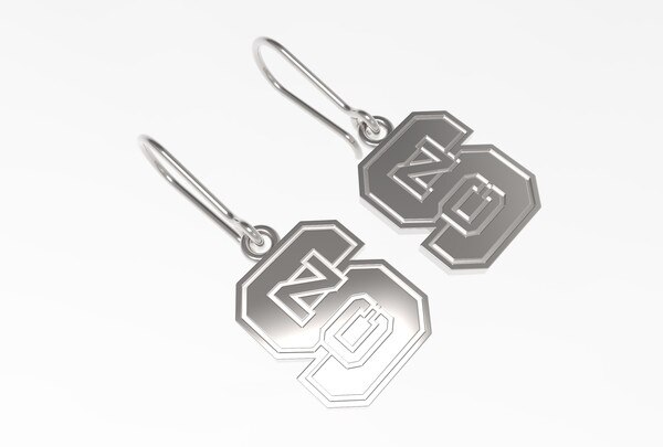 FanDrip Stainless Steel Dangle Earr